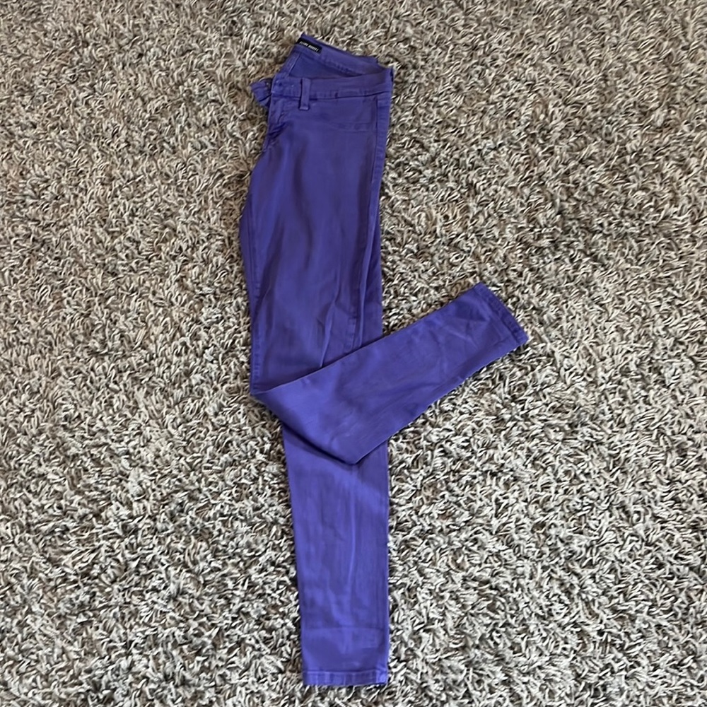 Purple skinny Jeans